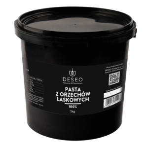 Pasta z orzechów laskowych 100% 5kg