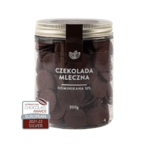 Dropsy czekolada mleczna Dominikana 52% 200g