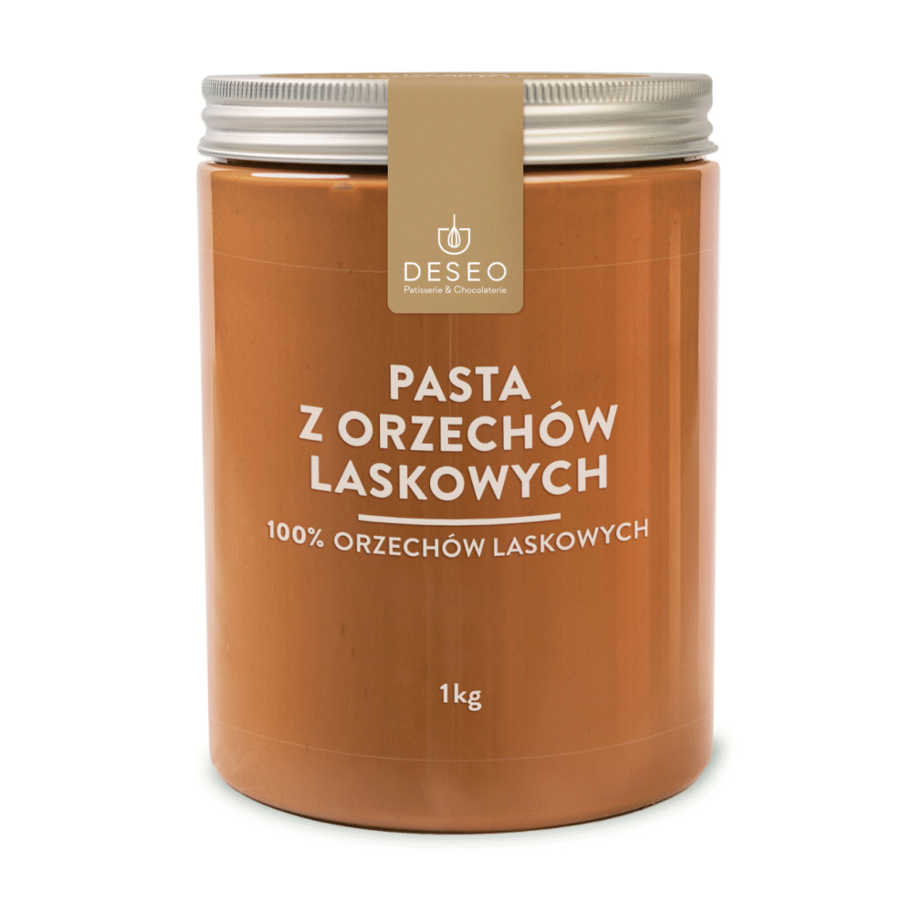 pasta z orzechów laskowych 1kg DESEO