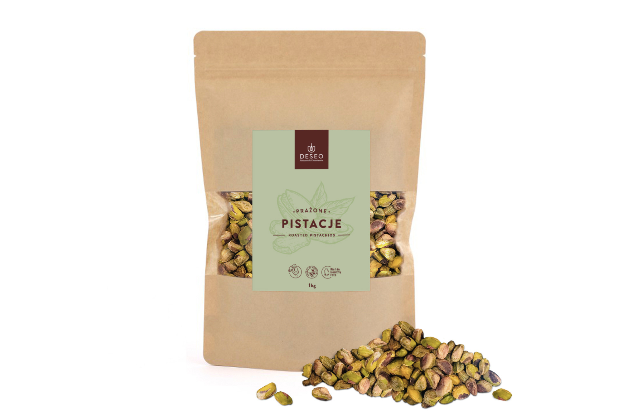pistacje prażone 1kg DESEO