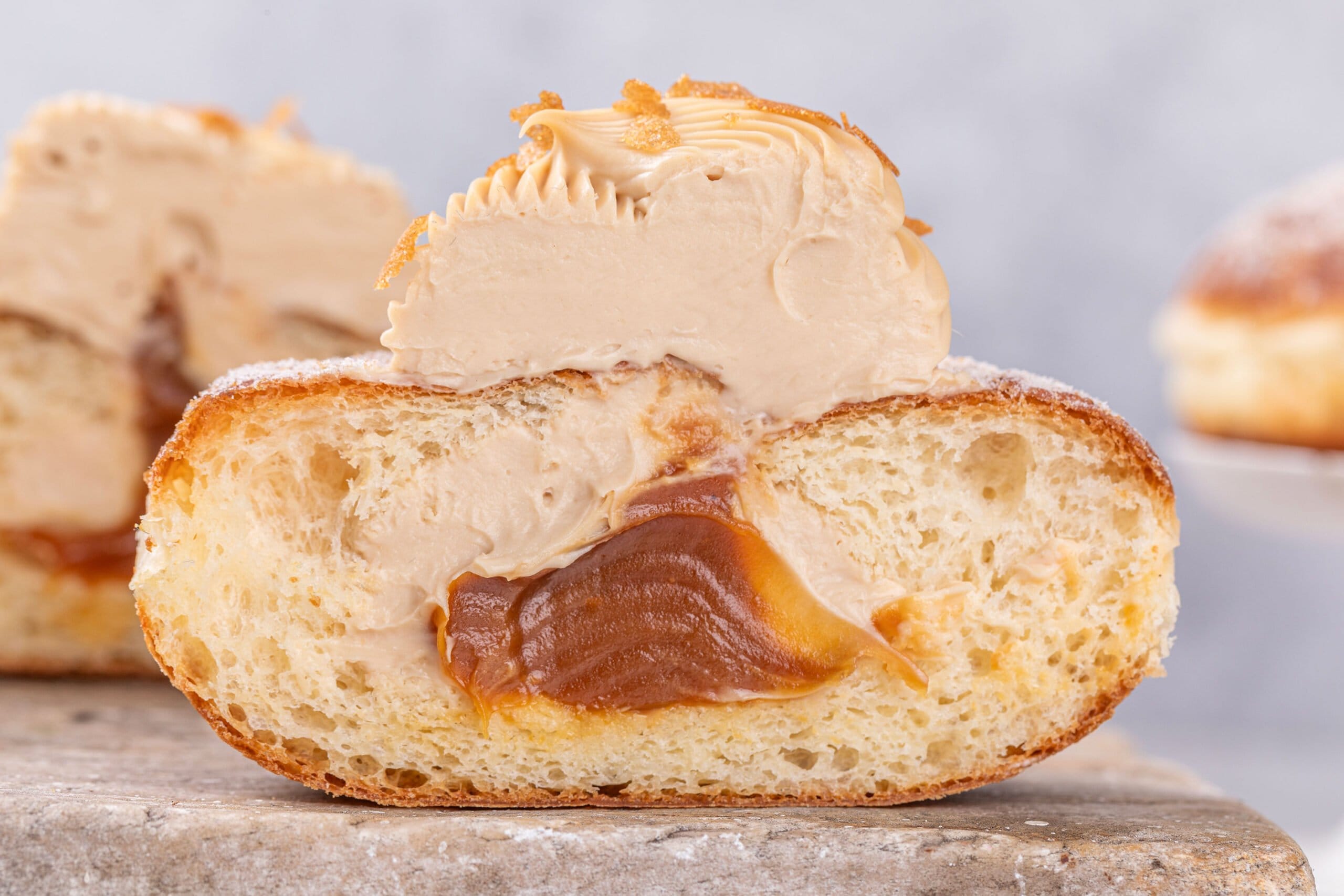 Karamell-Tonka-Donut