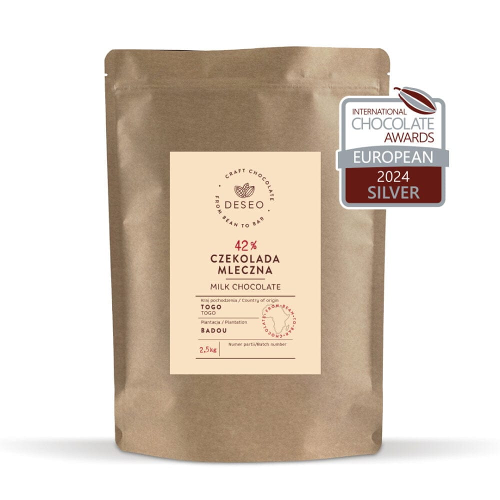 Dropsy czekolada mleczna Togo 42% 2,5 kg