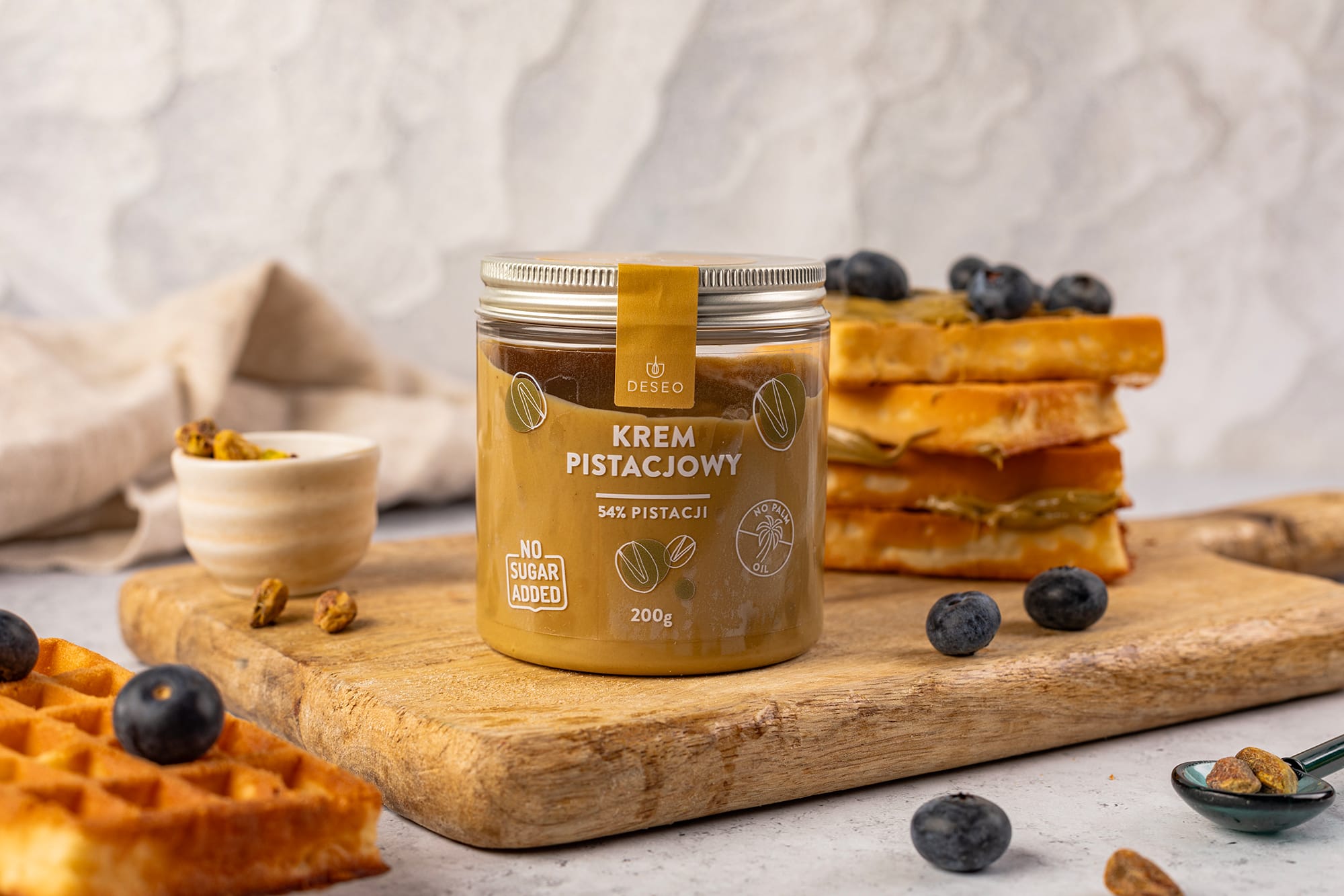 Krem Pistacjowy BEZ CUKRU 4 | DESEO
