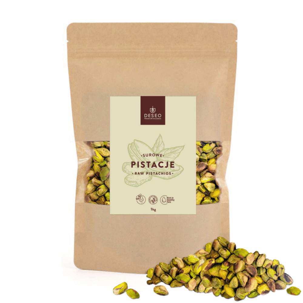 Pistacje surowe 1kg DESEO