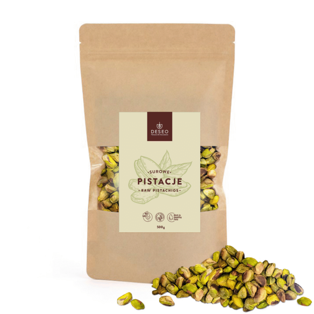 Pistacje surowe 500g DESEO