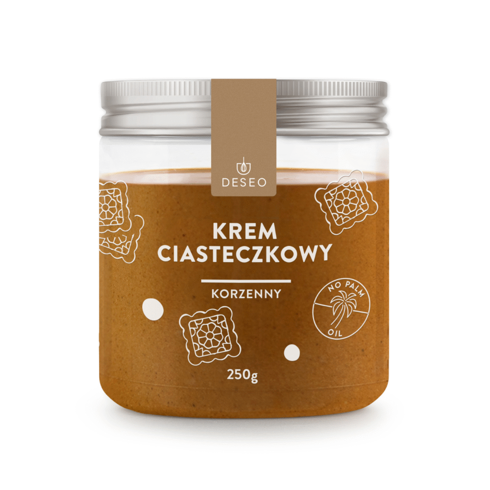 Krem ciasteczkowy - korzenny 250g - DESEO